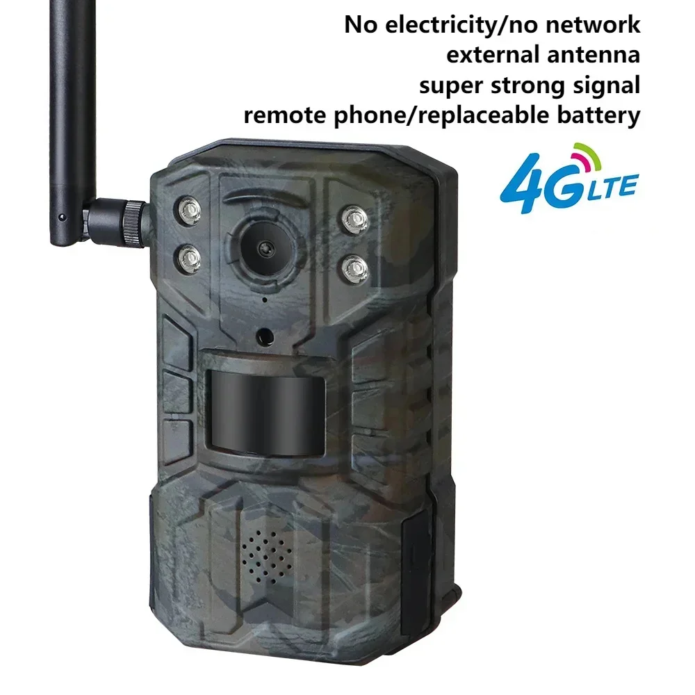 4G Hunting And Hunting Camera Mobile Phone Remote Ucon Camera Outdoor Monitoring Non Plug-in Charging Forest Waterproof