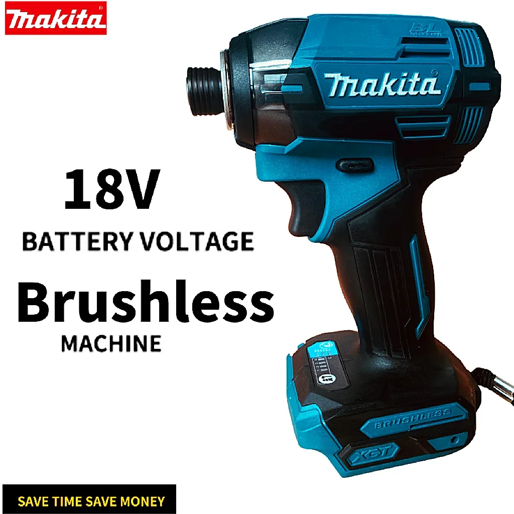 Makita DT002G Electric Screwdriver Drill 18V Household DIY Cordless Woodworking De Drive Drill Lithium Battery Impact Drill Tool