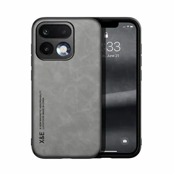 Shockproof Magnetic Car Holder Phone Case with Protective Cover for Realme C85 Pro (Light Gray)