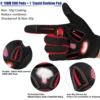 MOREOK Cycling Gloves Full Finger Bike Gloves 5MM Liquid Gel Pad Anti-Slip Shock-Absorbing Touchscreen Bicycle Gloves Men Women 2