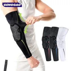 1Pcs Elbow Pads, Basketball Shooter Sleeves, Collision Avoidance Padded Elbow for Volleyball Football Baseball Cycling