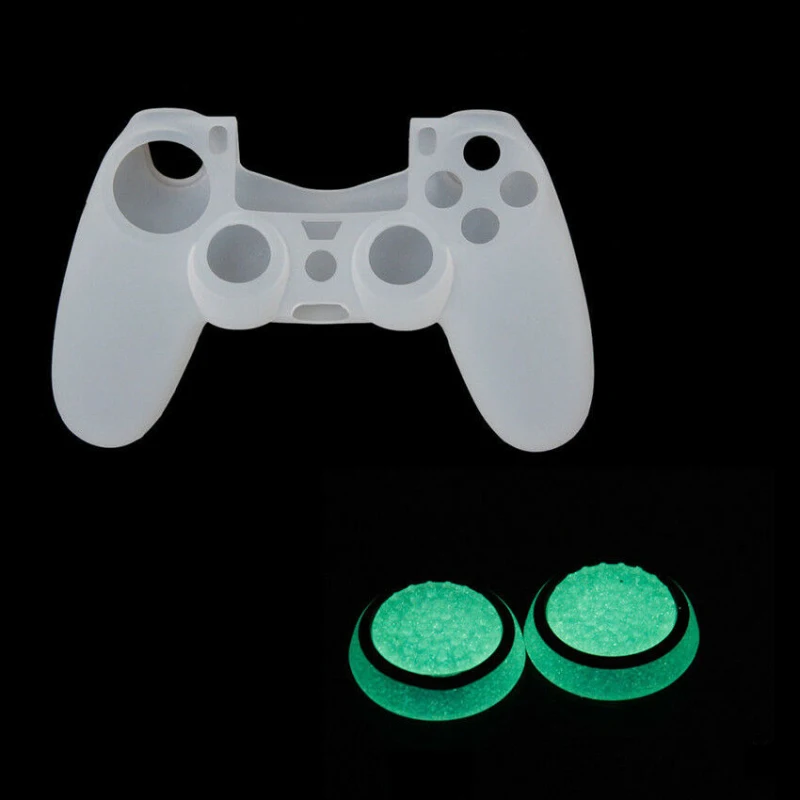 1PCS Piece Joystick Soft Silicone Thumbstick Grips For DualSense Dualshock 4 5 PS5 For Switch