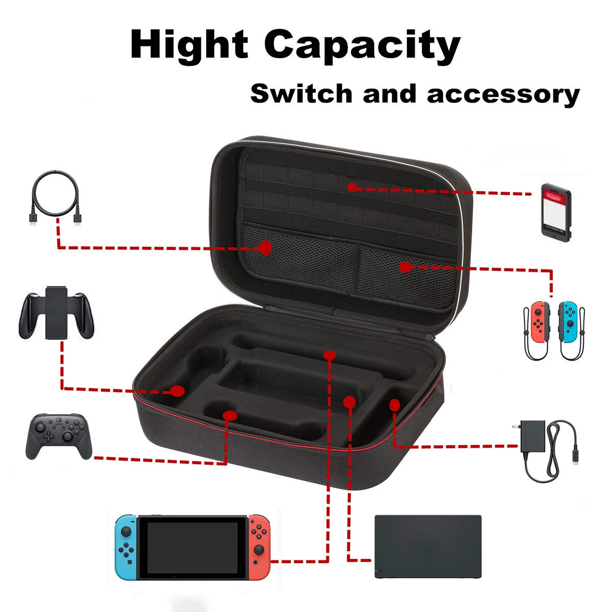 Cute Game Storage Case for Switch Theme Carrying Hand Bag Console switch Accessories Portable Pouch switchOLED crossbody bag