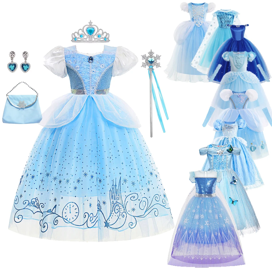 Princess Charm Cinderella Costume Girls Formal Dress AliExpress
