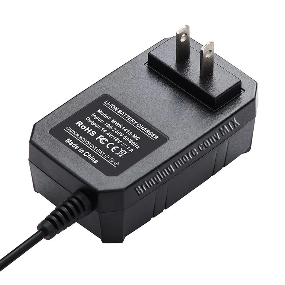 Drill Portable Battery Charger Cable Adaptor Power Adapter Charging Dock For Milwaukee M18 M14 14.4V 18V Li-ion Battery