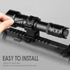 30MM/25.4MM Tactical Quick Release Scope Ring for 20mm Weaver/Picatinny Rail Adjustable Height Optical Riflescope Sight Mount 5