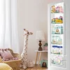 Multifunctional Fabric Hanging Bag Forest Animal Style Door Hanging Storage Room Storage Hanging Storage Cabinet Large Capacity 3