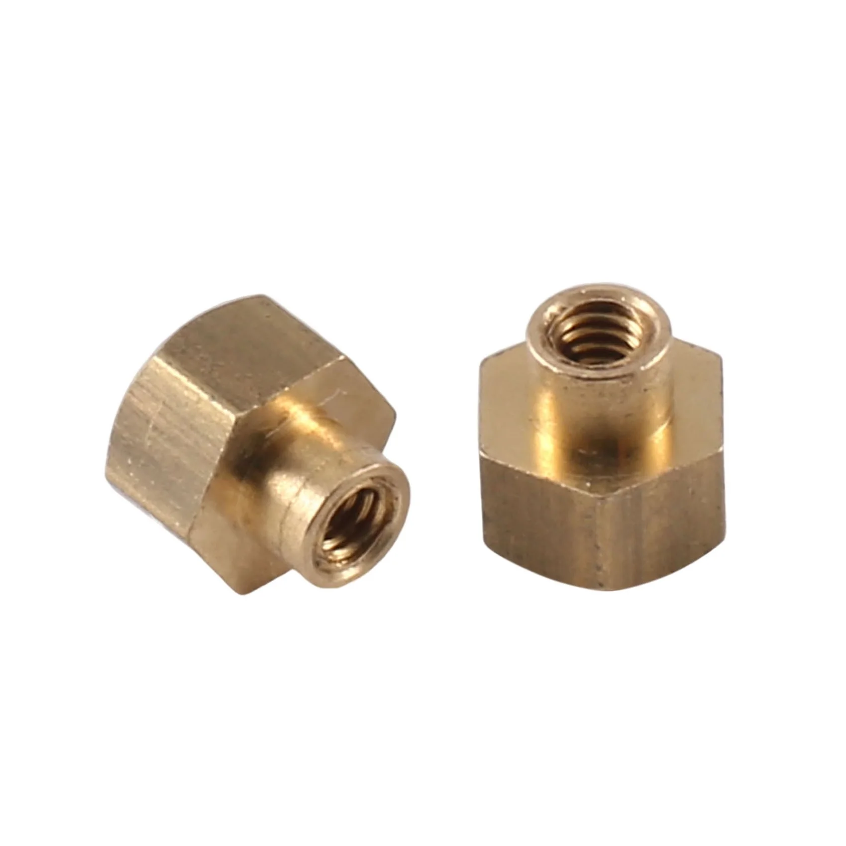 8PCS Brass 5mm 8mm M2 Long Wheel Nut For 1/24 RC Crawler Car