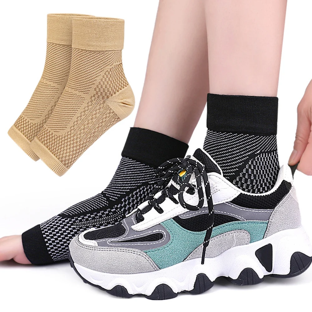 

Ankle Compression Socks Sports Ankle Brace Sleeve Plantar Unisex Relieve Swelling Foot Sprain Injury Wraps Anti-Fatigue Socks