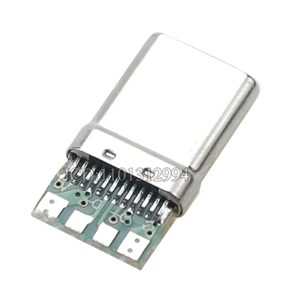 1-20PCS Type-c OTG 남성 4P, 5.1K 저항 데이터 전원 어댑터 4 솔더 조인트 플러그 USB 어댑터