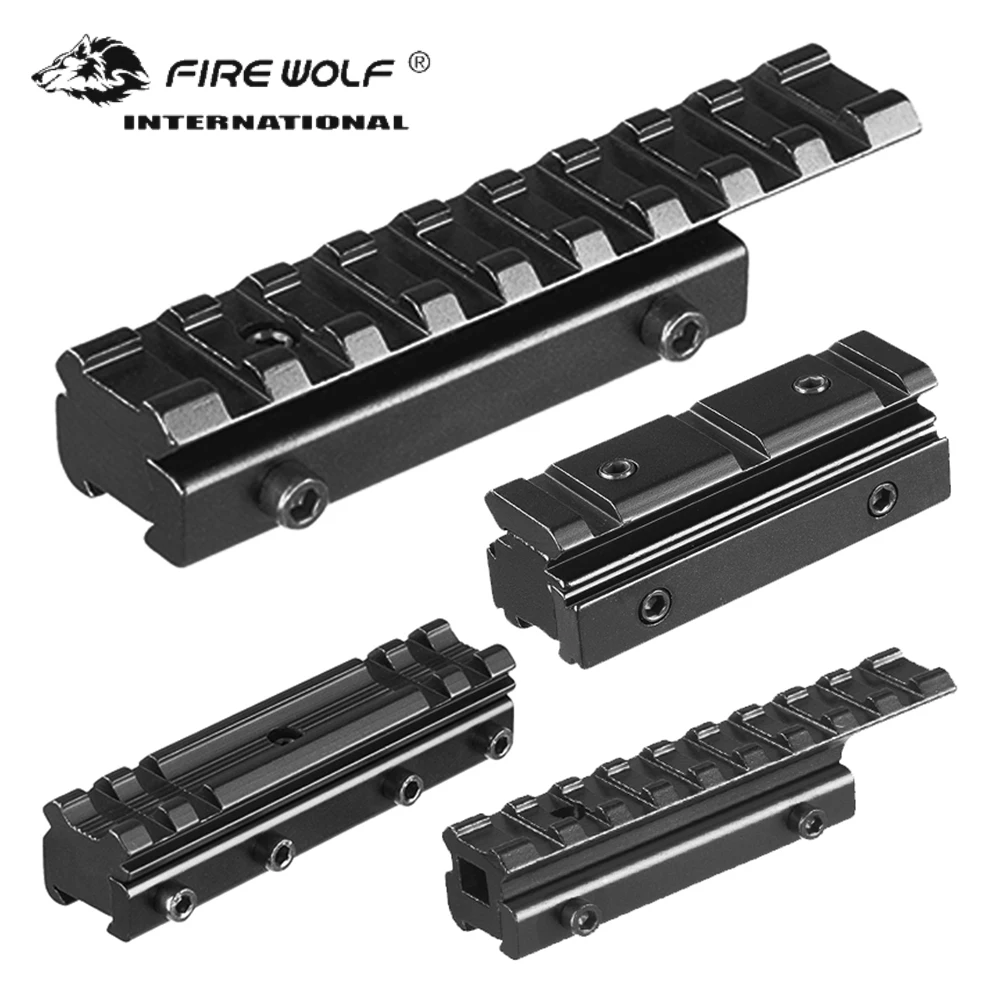 Аксессуары для охоты Fire Wolf рельсовое крепление от 11 мм до 20 ласточкин хвост к