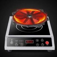 Индукционная плита высокой мощности 3500 Вт, 220 В/110 В, индукционная плита для домашней кухни, мульти-жестокая электрическая керамическая плита — изображение 4