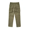 Outdoor Solid Color Men's Straight-Leg Pants with Multiple Pockets 2025 Spring and Autumn Casual Hiking Cargo Pants 5