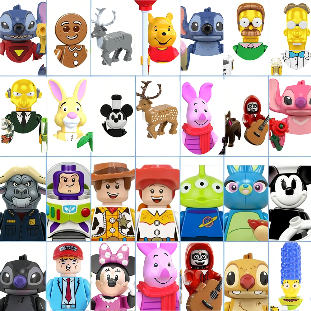 Figurines Compatibles Lego Personnages Célèbres Collection