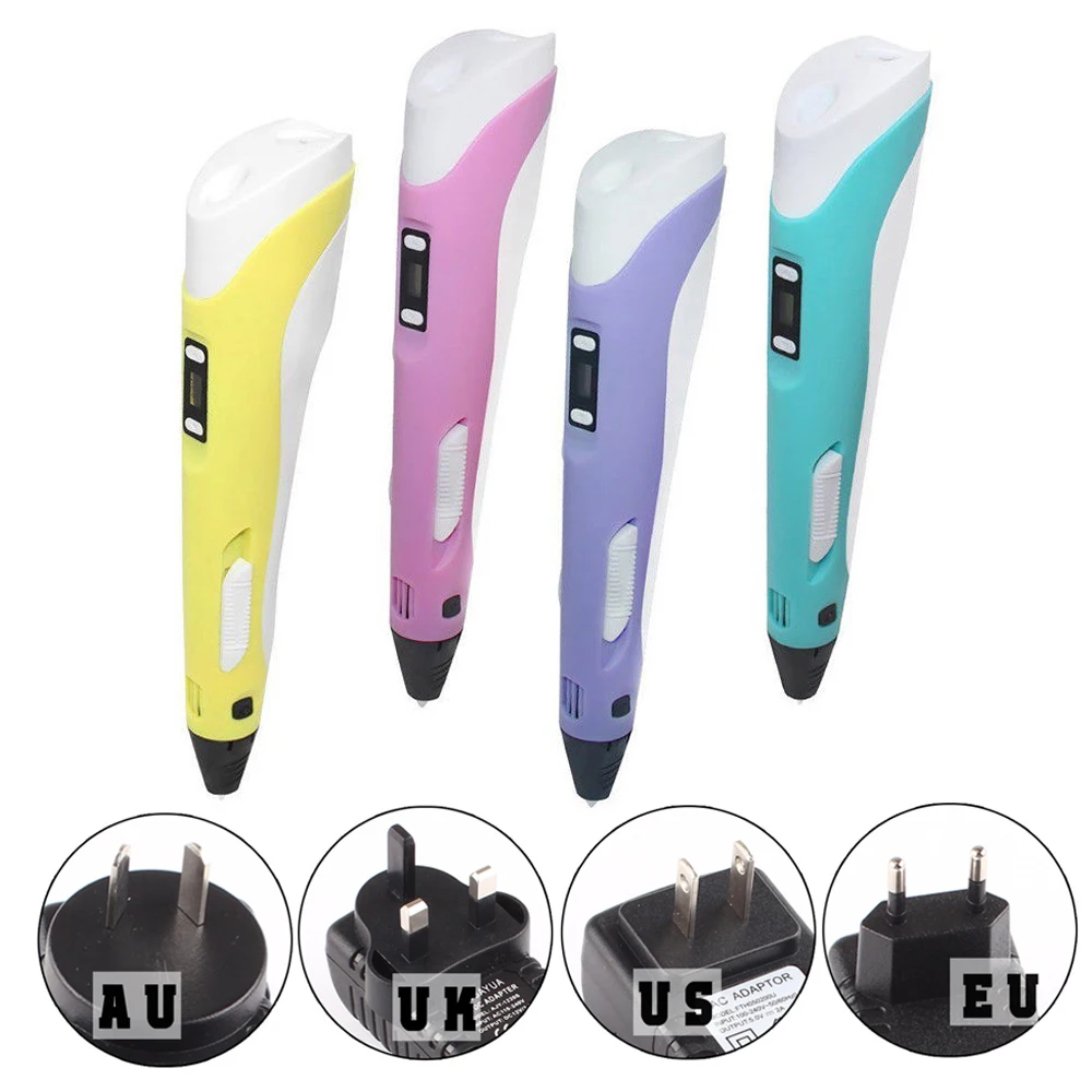 HOT 3D Printing Pen 3D Drawing Printing Doodler Pen For Kid 3D Doodling Printer Pencil Pen