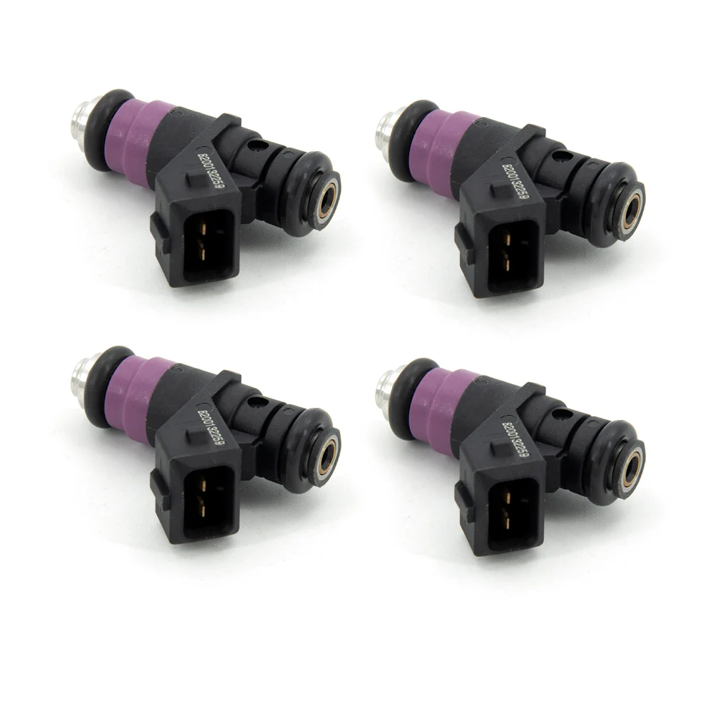 4pcs Oem 8200132259 Fuel Injector For Renault Megane 1.6 16v 31 T. Km