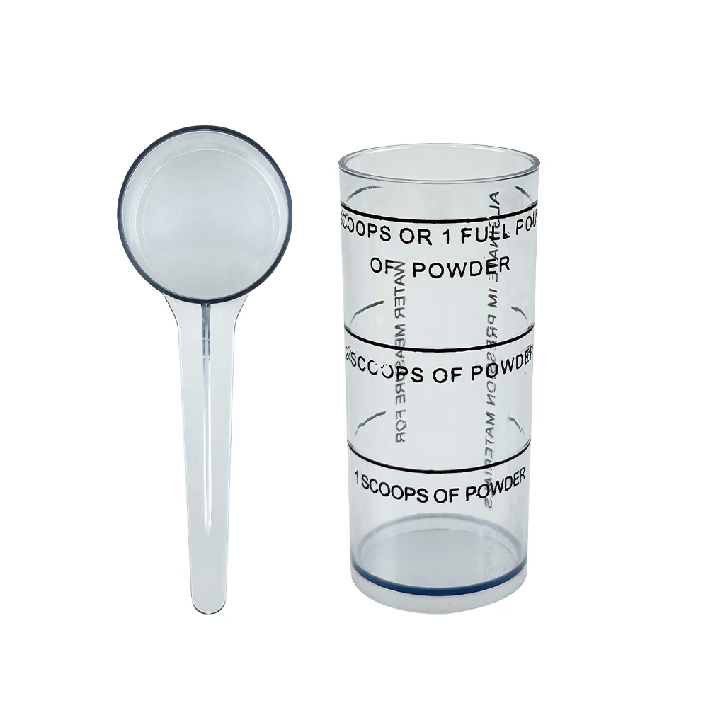 כף פלסטיק למדידת אלגינט דנטלי, כוסות ערבוב חומר הדפסה, כלי ערבוב אבקה למעבדת רפואת שיניים, כלי ערבוב סקר