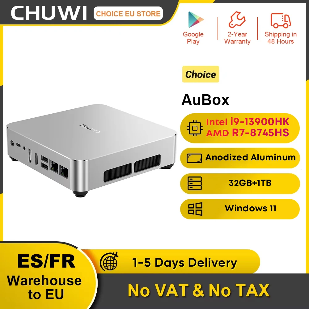 CHUWI AuBox 8745HS ミニPC Ryzen7/16GB/1TB AuBox 8745