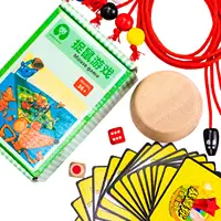 Wooden Mouse Catching Game Educational Sensory Learning Toy Develop Fine Motor Skills Desktop Game for Kids Boy Teens Adults 1