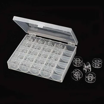 25pcs Clear Bobbin Set 1