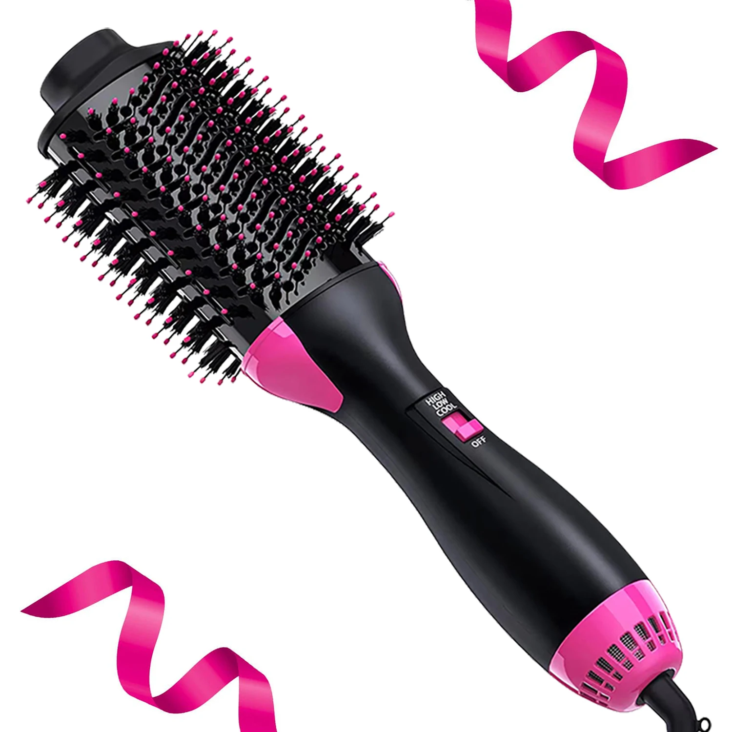 Profession elle 4-in-1-Haartrocknerbürste, einstufige Heißluft bürste und Volumizer, Haar glätter bürste und Föhn bürste für Frauen