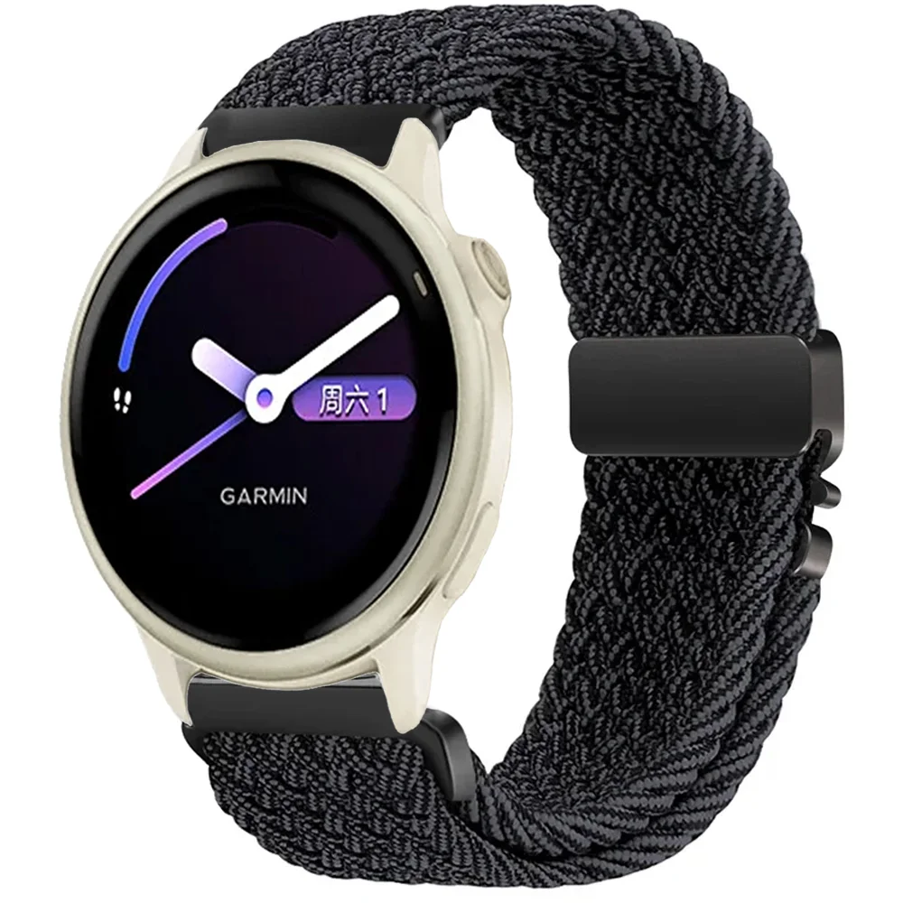 Nylon Braided Strap with Parachute Buckle - 20mm/22mm