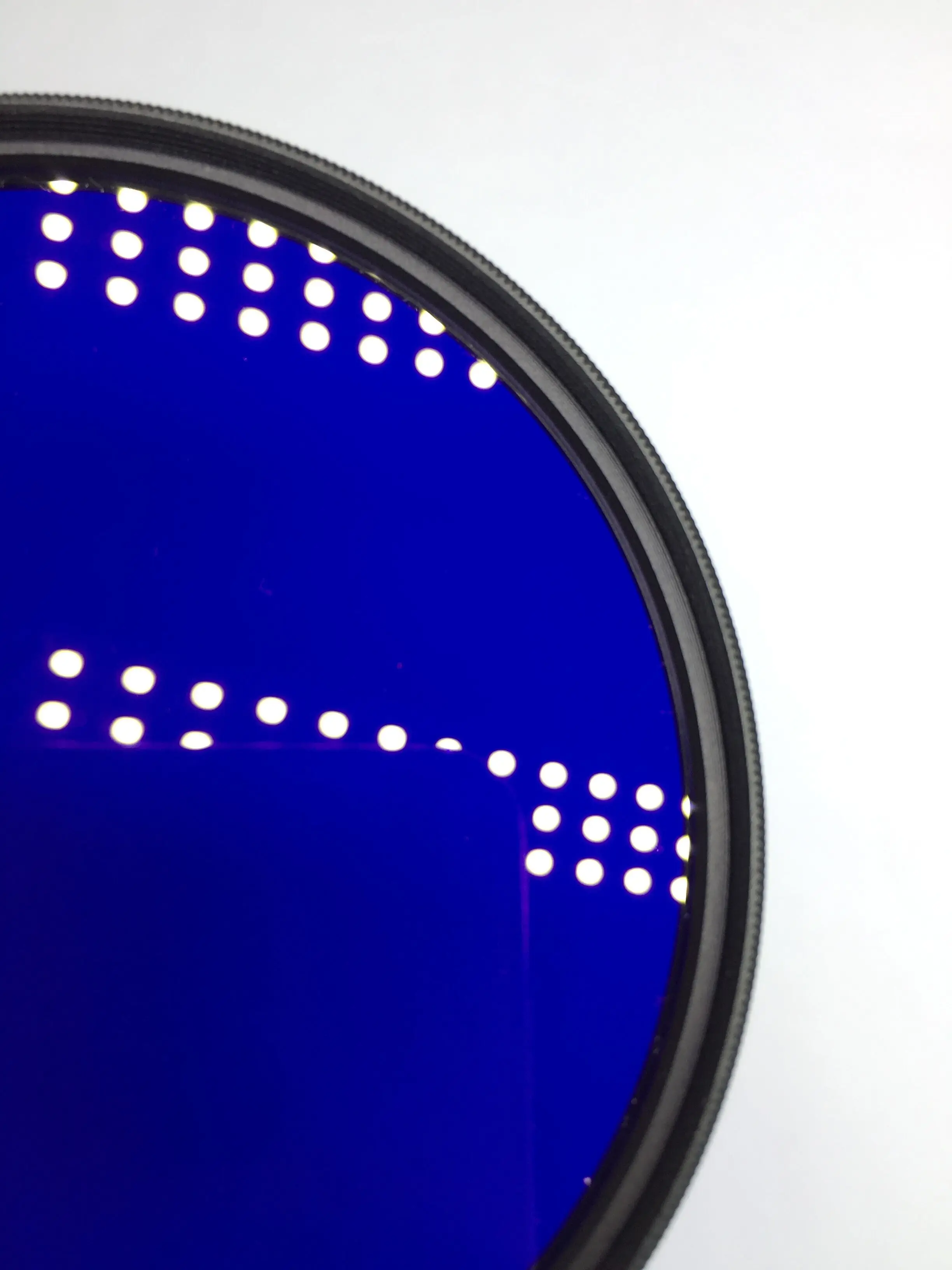 Various sizes UV-IR Camera Filter Photography ZB2 BG3 Violet Blue optical glass ir cut filter lens filter set
