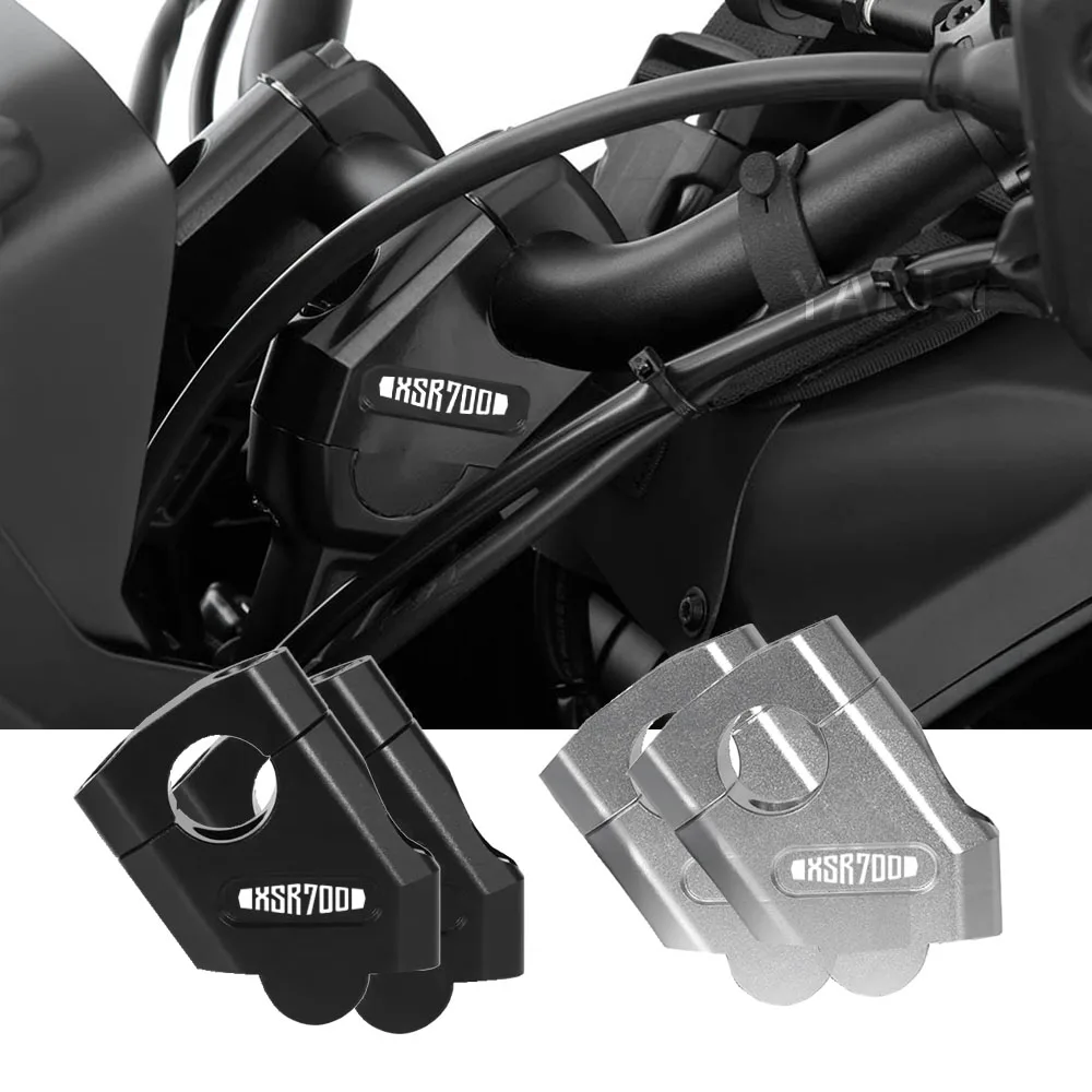 

For Yamaha XSR700 XSR 700 X SR700 Motorcycle Handlebar Riser Bar Mount Handle Clamp Lift Adapte