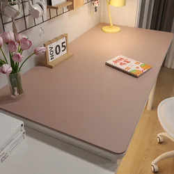 Premium Leather Table Protector: Waterproof & Easy - Clean Desk Mat with Anti - Slip Design - 40*60cm (Pink)