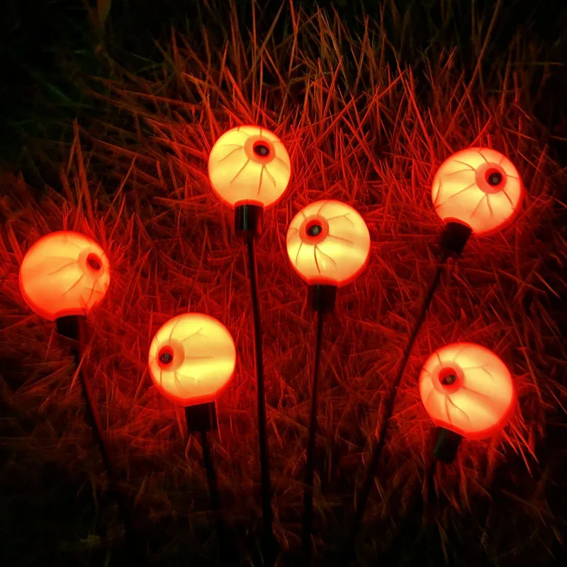 

Outdoor Halloween Eyeball Light String Solar Garden Terrifying Atmosphere Decoration Lawn Floor Lamp