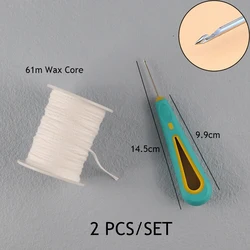Eco-Friendly Pre-Waxed Cotton Candle Wicks with Metal Tabs (61m Wick x Crochet)