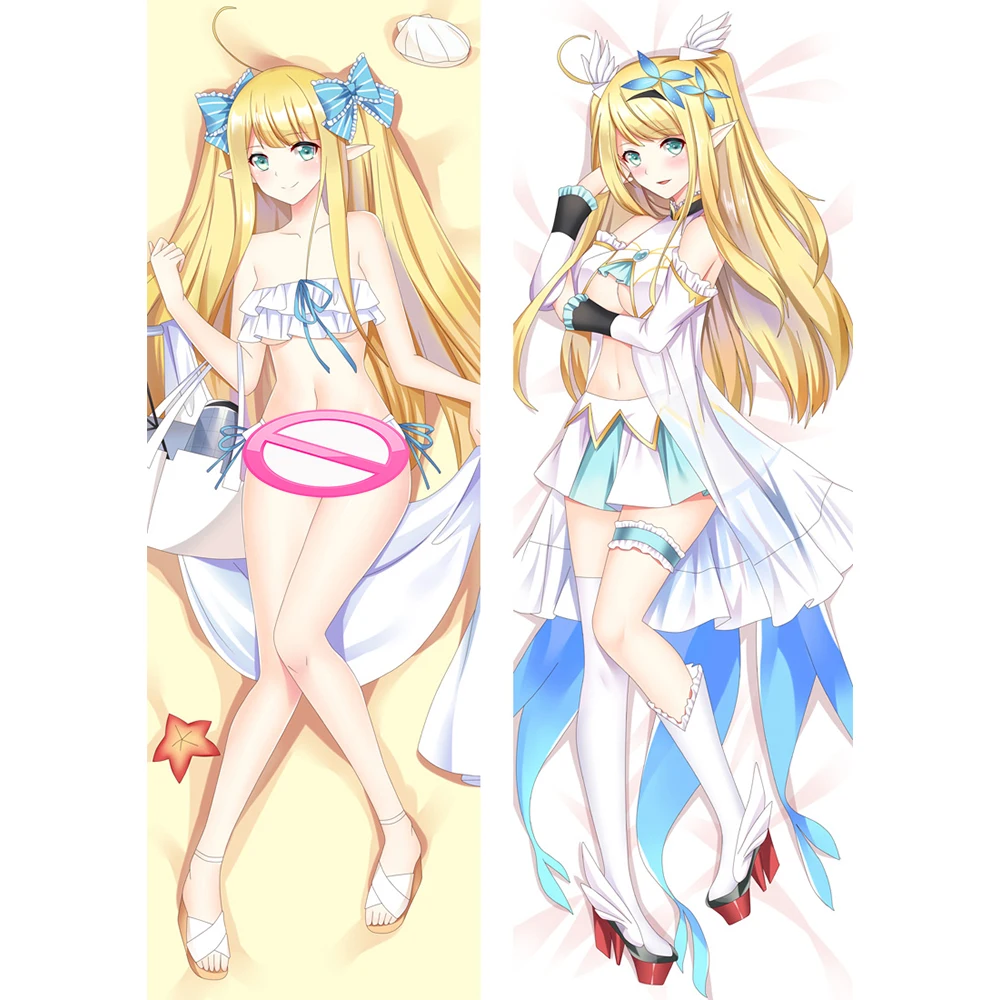 

Azur Lane Marie Rose Hugging Body Pillowcase Otaku Pillow Case Cover 59''double-Sided Sofa Cushion Home Decorative Gifts