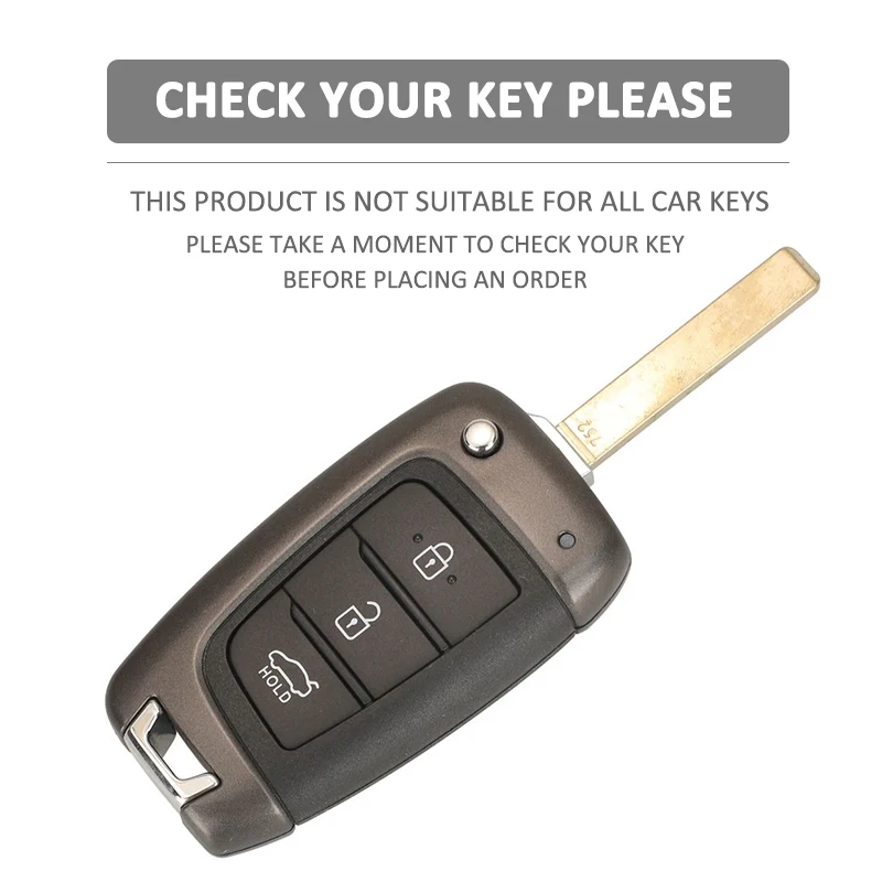 3 Buttons Silicone Car Key Cover Case Protector for Hyundai Solaris 2 Elantra I30 I35 I40 Tucson Kona Flip Remote Keychain Key Case Key Case Cover Car Key Shell
