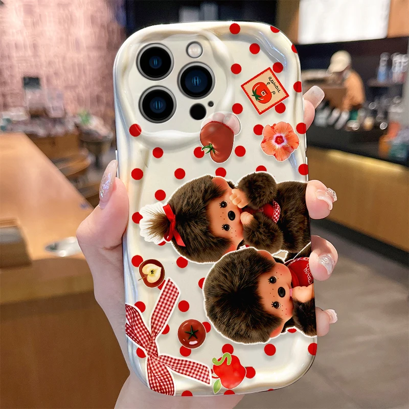 Strawberry Hat Print Phone Case by M-Monchhichis