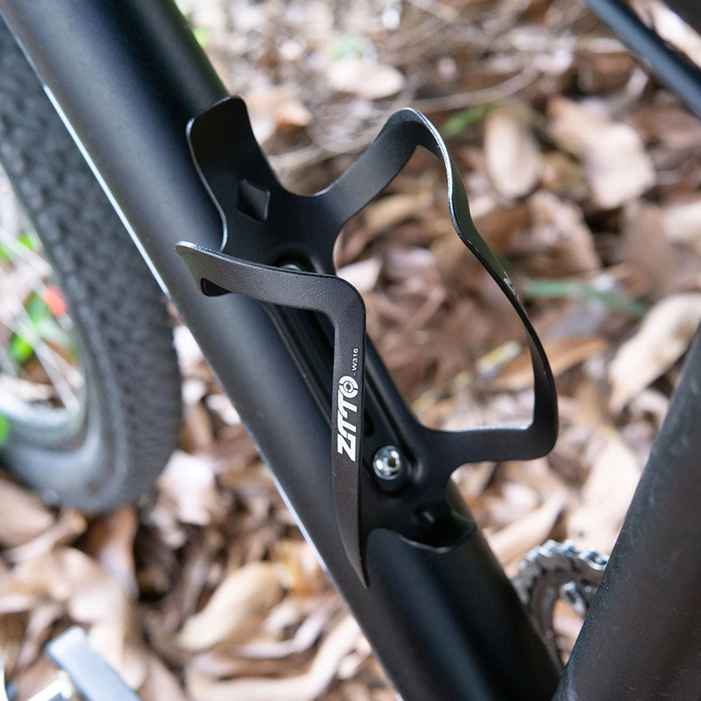 Bicycle Water Bottle Cage Bicycle Bottle Holder Water Bottle Holder ZTTO W316 MTB Aluminum Alloy Bicycle Water Bottle Cage Ultralight For Mountain Road Bike Cycling Bottle Holder Accessories
