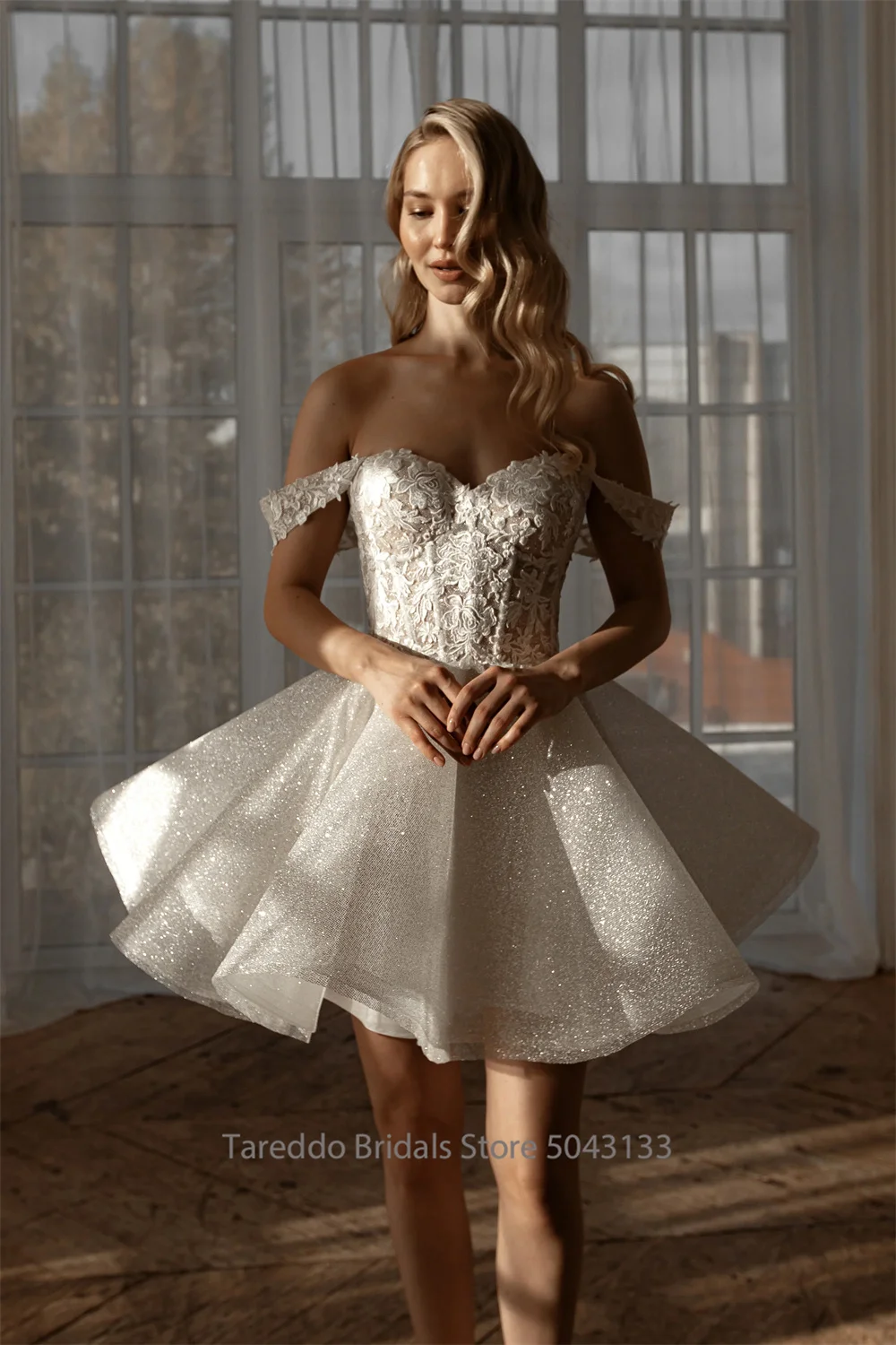 slim fit dress slacks Glitter Strapless Wedding Gown by Rachel Allan RB6122 6 / Ivory Gold