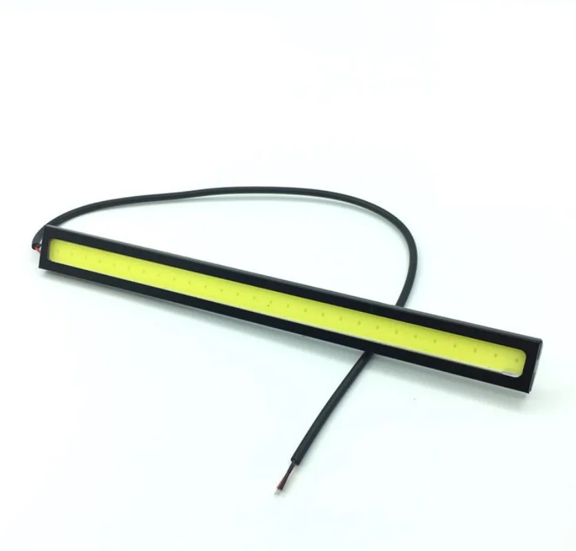 Waterproof Daytime Running Lights COB Fog Lamp Car Styling Led Day Light DRL Lamp Fog Bar Lamp Strip Lights 17cm Universal