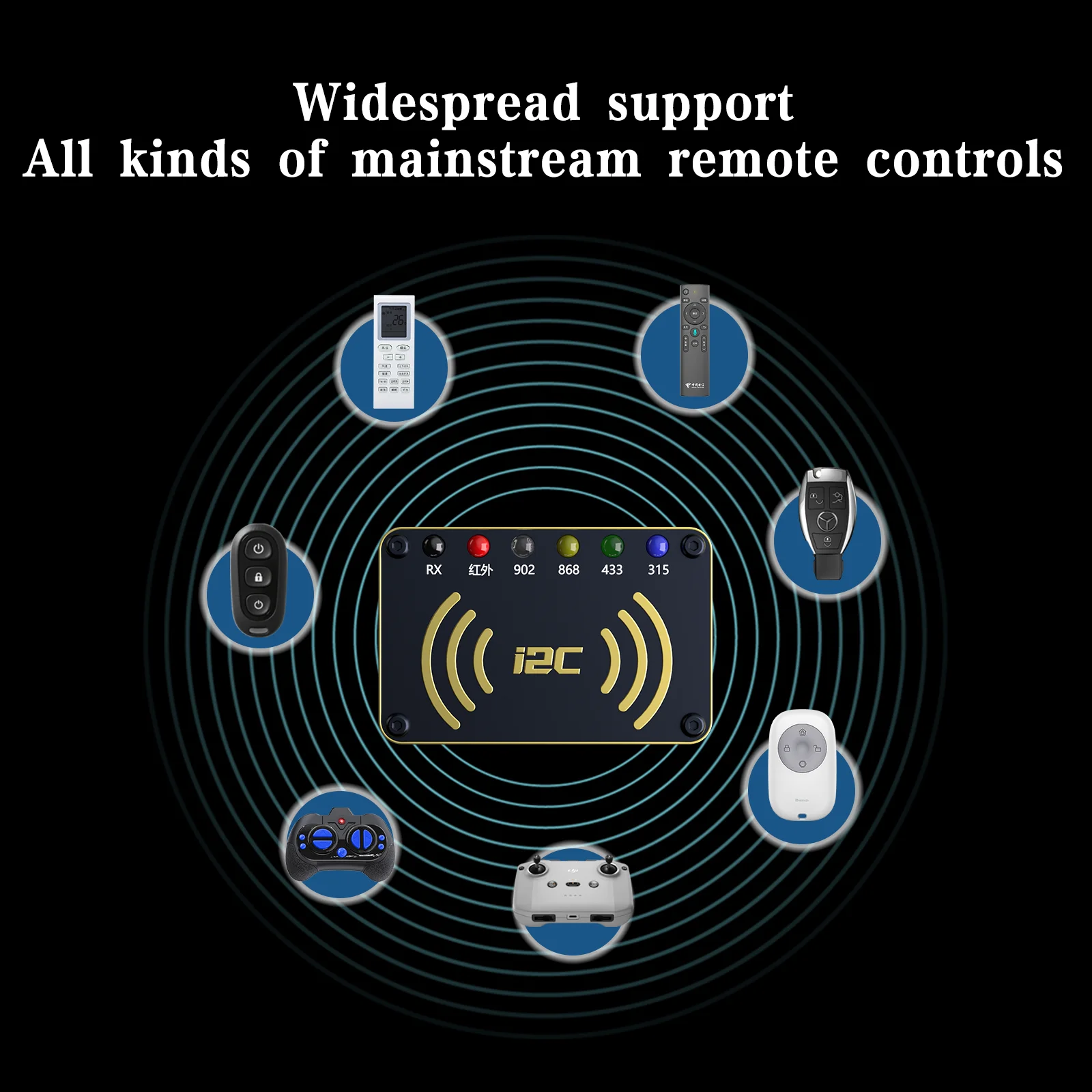 I2C C10 초고정밀 디지털 파형 전류계 0-36V 입력, 충전 감지 전압 측정 전력 동반자