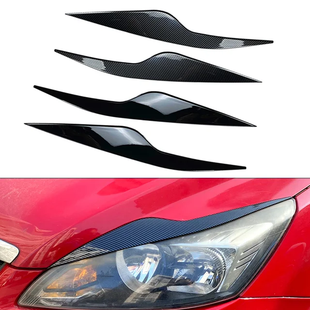 For Ford Focus 2 MK2 2008-2010 Carbon Fiber Headlight