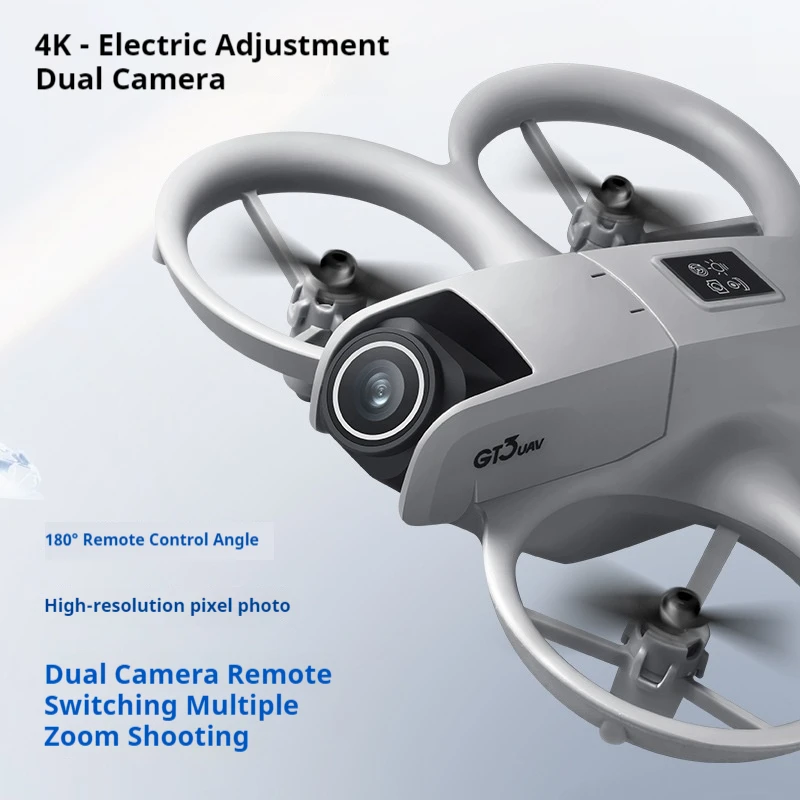 Drone enfant sans balais avec caméra - Jouet volant RC pliable