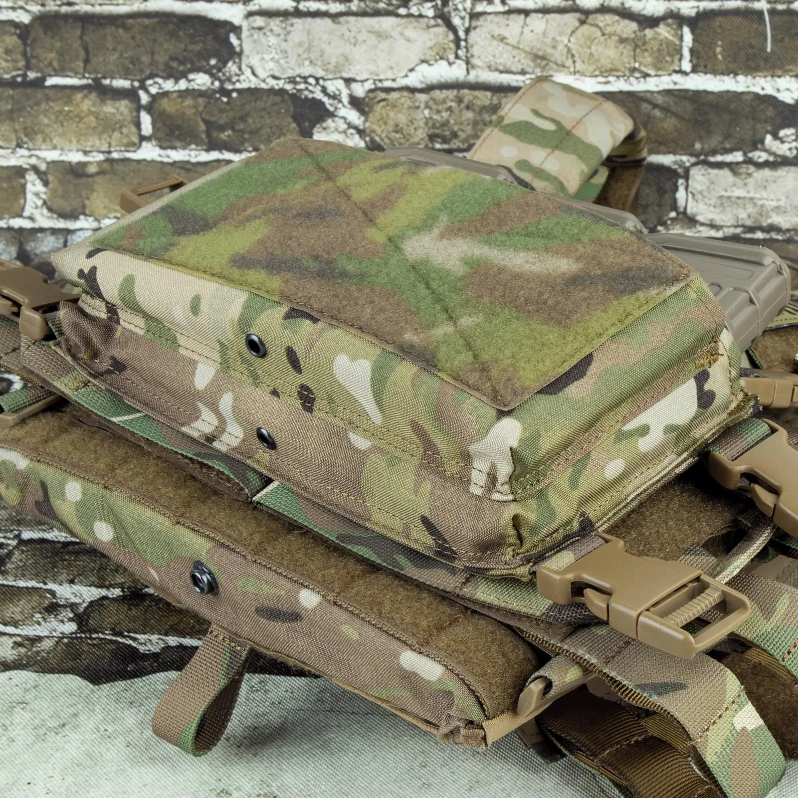 KRYDEX 500D Taktische Micro Fight Chassis Pouch Spiritus Stil Front Panel Plakat Für MK3 MK4 Chest Rig JPC LV119 Plate Carrier – Detail 10