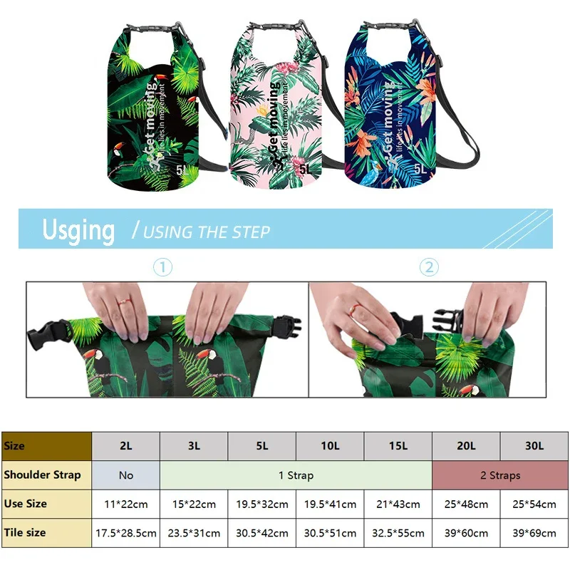 Printed Waterproof Dry Bag 6