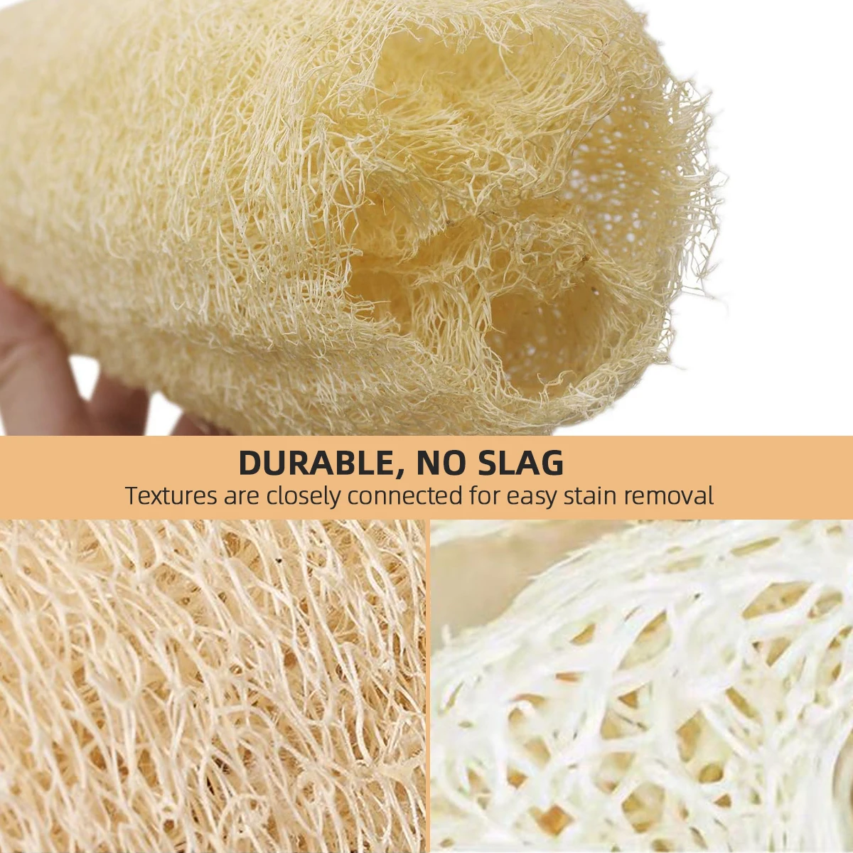 Eco-Friendly Natural Loofah Exfoliating Sponge