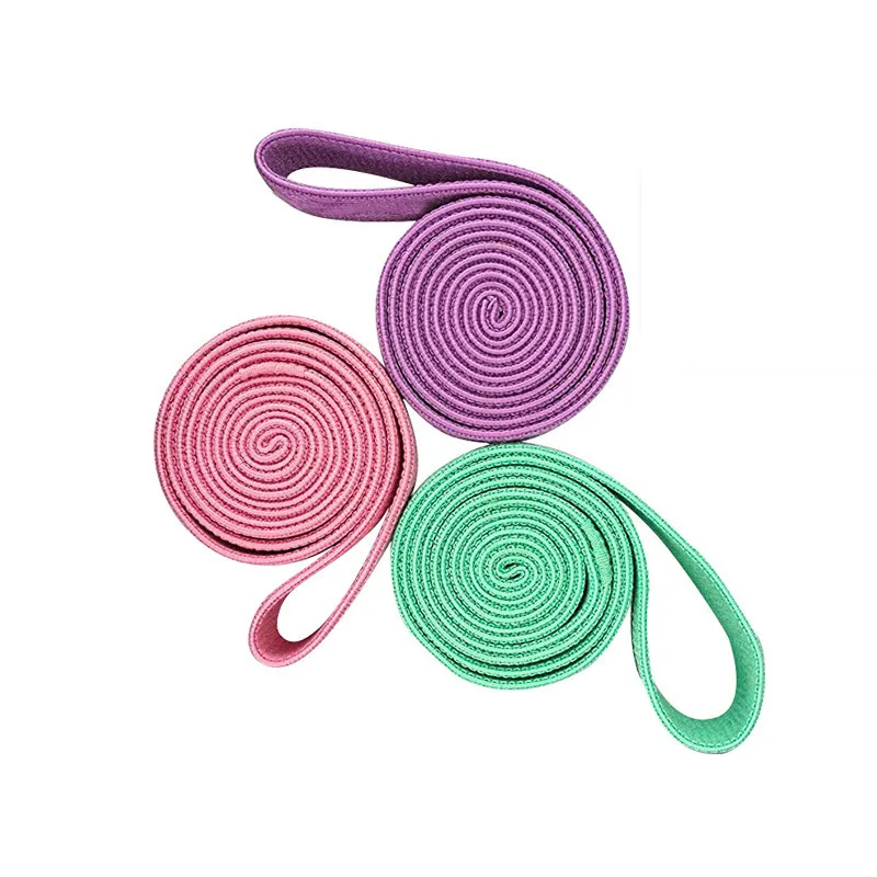 Enhanced Fitness Elastic Resistance Bands Set for Strength and Yoga Training - Multiple Resistance Levels