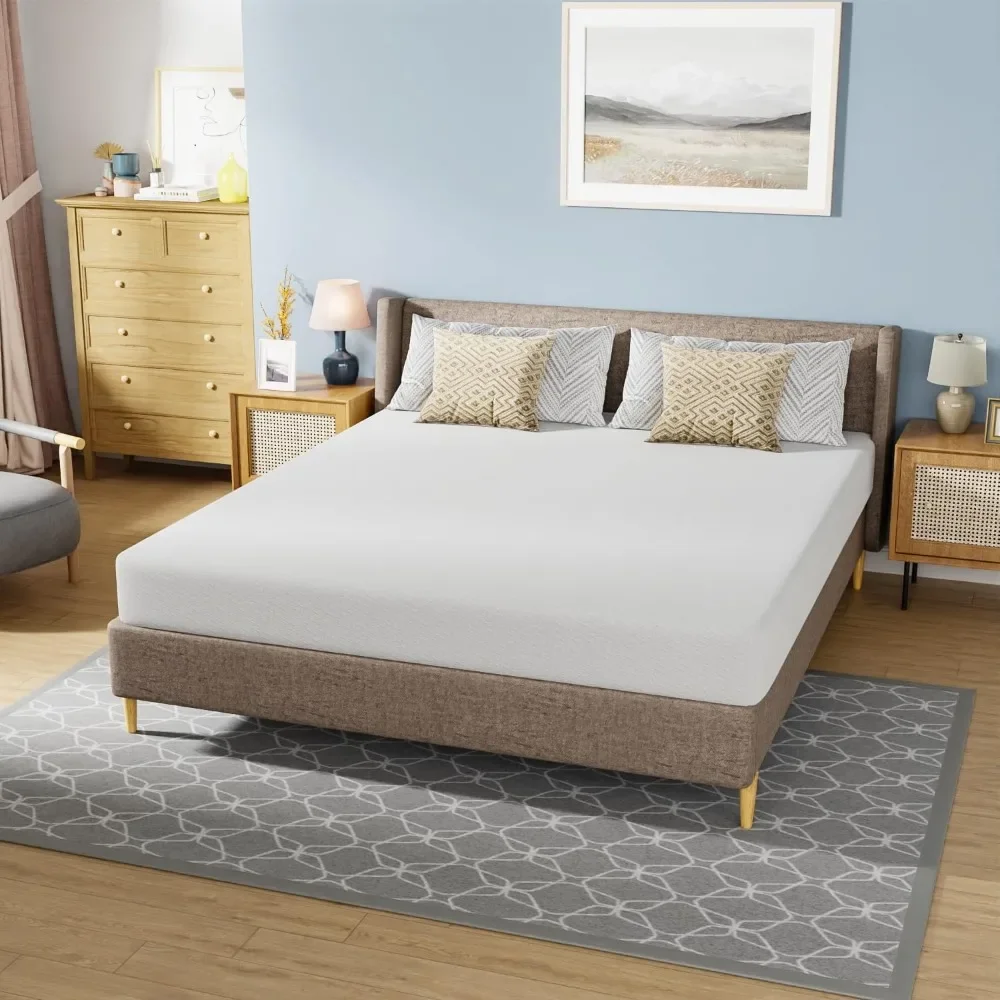 8 Inch California King Size Gel Memory Foam Mattress Fiberglass Free/CertiPUR-US Certified/Bed-in-a-Box/Cool Sleep Mattresses 3