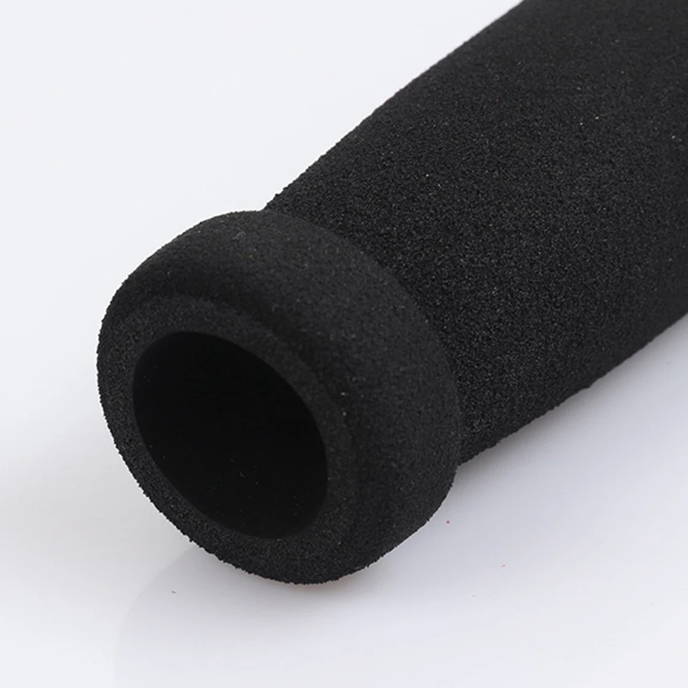 Description Picture 5 of item1 Pair Bicycle Foam Handlebar Grips Bike Handlebar Tube Sponge Foam Rubber Handle Bar Grips Kits Sets Replacement Accessories