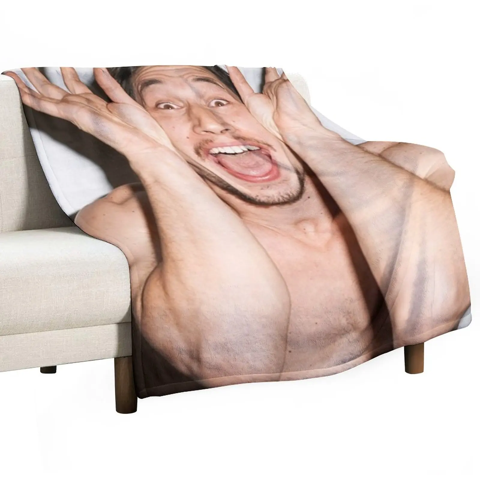 

Adam Driver Throw Blanket Blanket For Sofa Sleeping Bag Blanket Moving Blanket Weighted Blanket