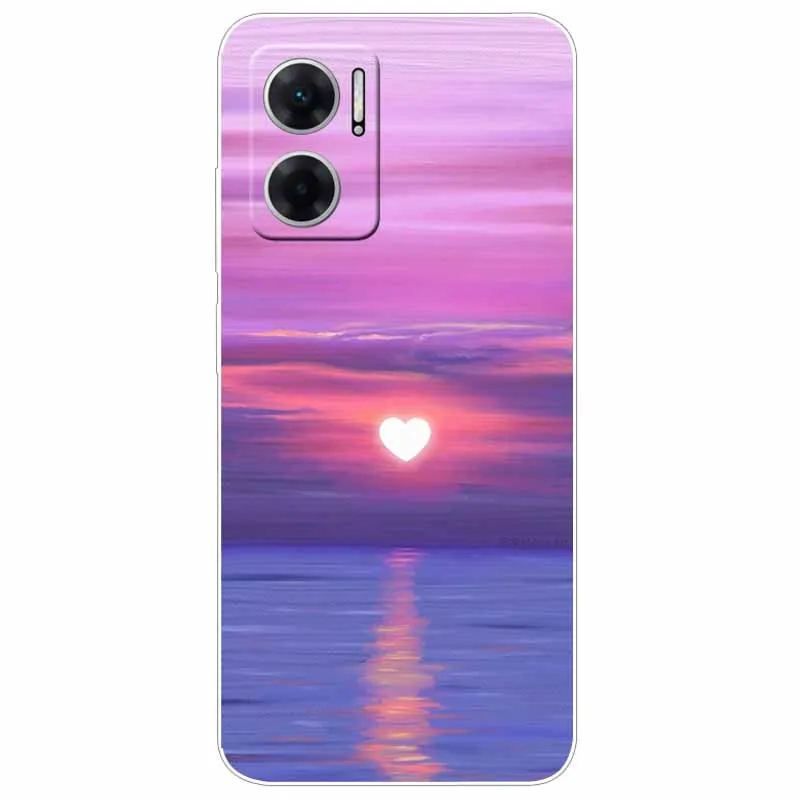 For Xiaomi Redmi 10 5G Case 6.58'' Clear Bumper Marble TPU Soft Funda Cover for Xiaomi Redmi10 5G Phone Cases Coque Silicone