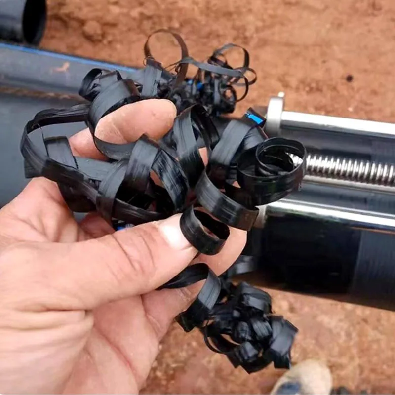 For removing oxide layer, PE pipe rotary scraper tool (63-400mm)