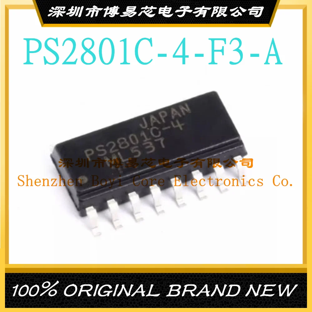 

PS2801C-4-F3-A SOP-16 original genuine patch transistor/photoelectric output optical isolator